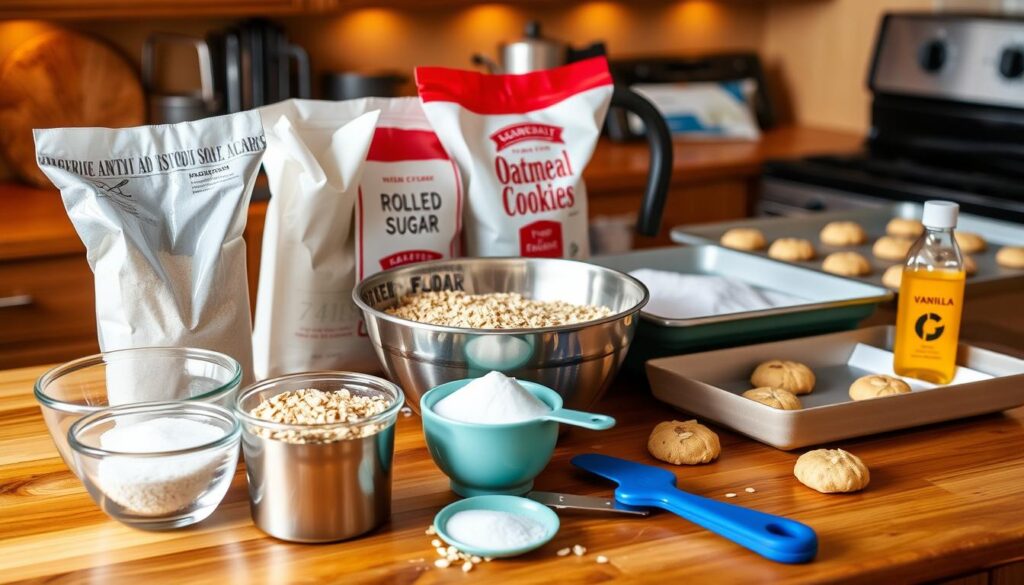 Essential equipment for baking instant oatmeal cookies