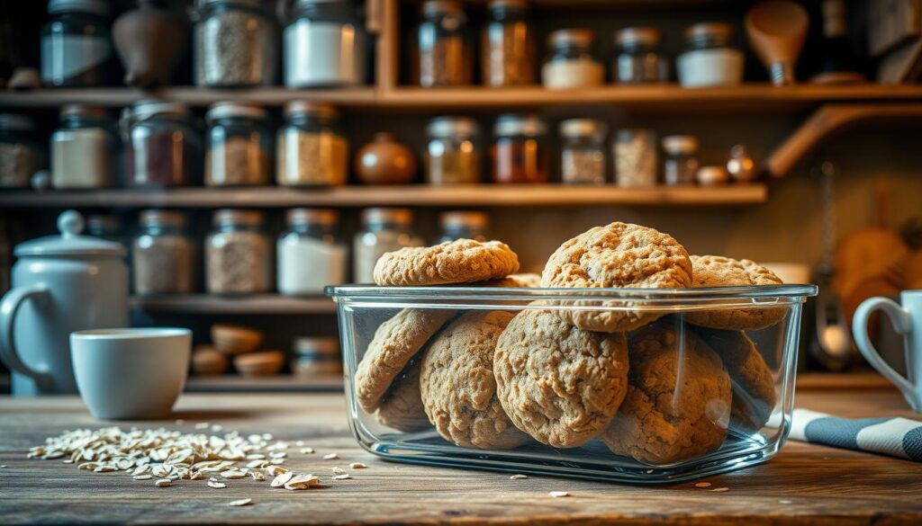 storing instant oatmeal cookies