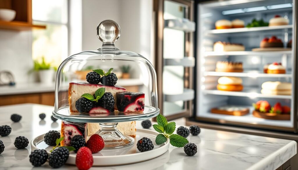 Cheesecake storage